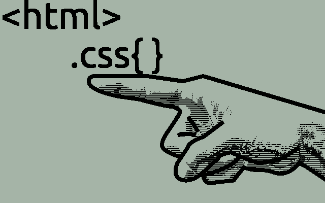 pointing html